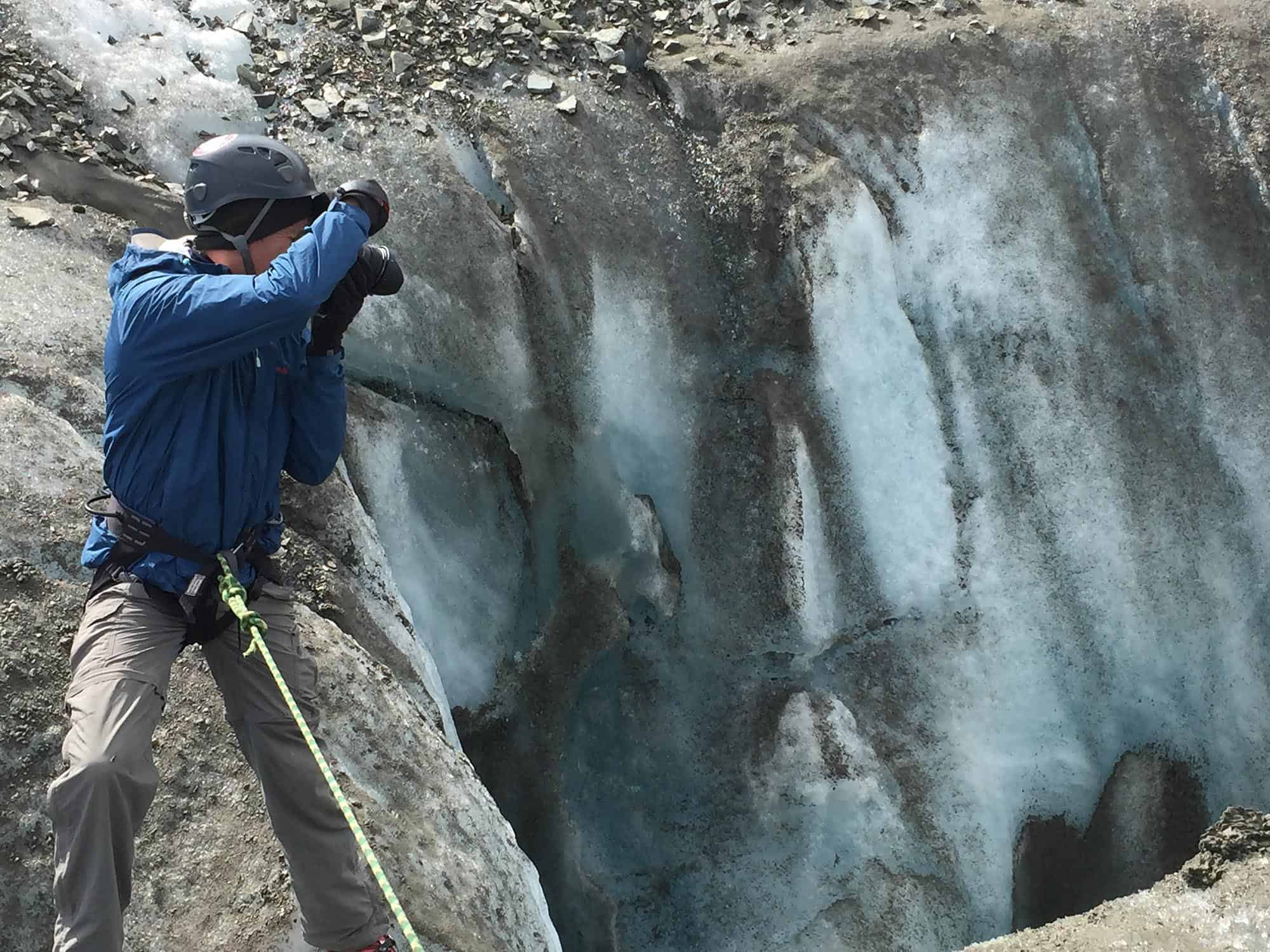 ice explorer climb and hike